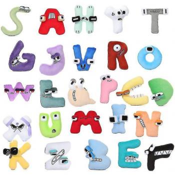 Letras Inglesas de Peluche