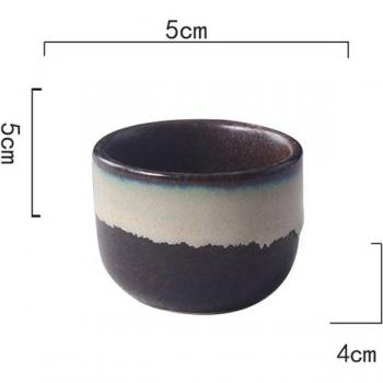 Traditional Retro Style Ceramic Teacups