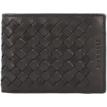 Bugatti Woven Portemonnaie aus Leder für Herren
