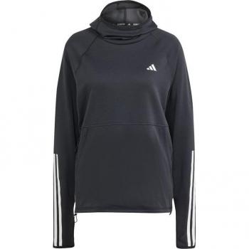 Adidas sudadera con capucha Own The Run Excite 3 Stripes