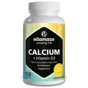 Calcium D3 600 mg/400 UI - 120 gélules végétariennes