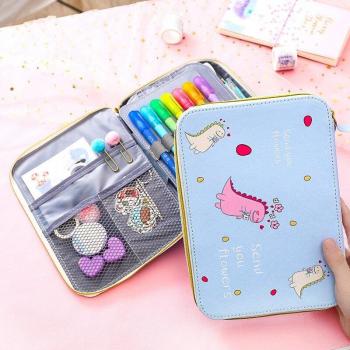 Caja de Lápices Kawaii Unicornio
