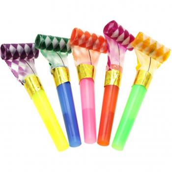Jazzy Plastic Whistle for Kids