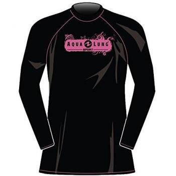 AQUARUSH Junior RS Schutztop Schwarz-Pink 140