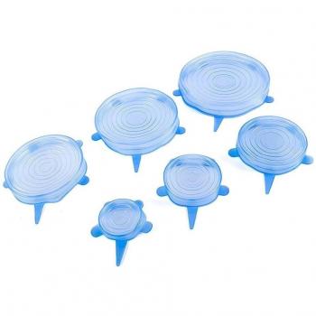 6PCS Silicone Food Covers