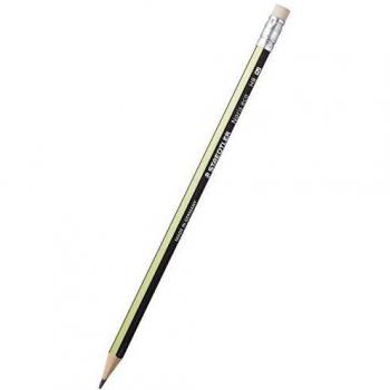 Crayon à papier Staedtler Noris Eco avec effaceur, HB