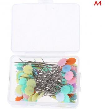 DIY Quilt Flower Button Heads – 100 Piece Set