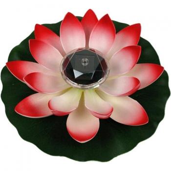 Adorno Luminoso de Jardín Loto Solar