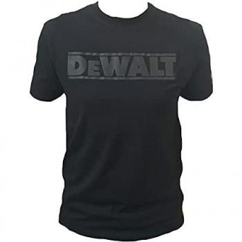 Black XL Dewalt Men's Crewneck Tee