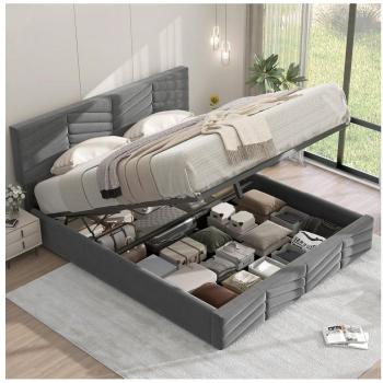 Lit double 2 en 1 pour enfant