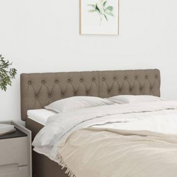 Têtière de Lit Taupe 80x7x78/88 cm