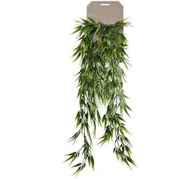 NatureSilk Bamboo Hanging Green Bush – 75 cm