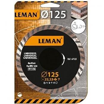 Leman 67125 Disque diamant jante continue 125 mm