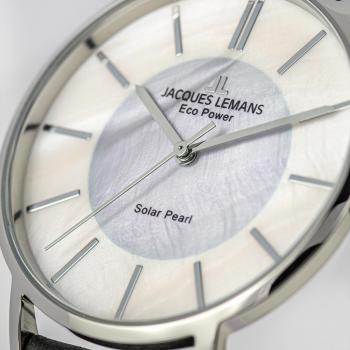 Jacques Lemans Eco Power Solar Pearl Armbanduhr 1-2112A