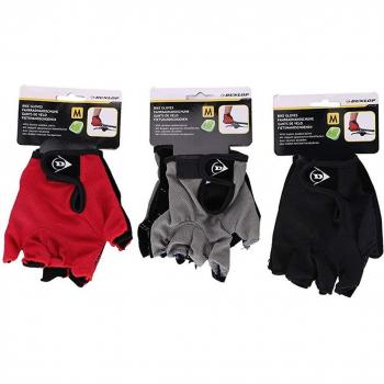 Guanti Ciclistici Dunlop Uomo M Rosa Nera Grigia