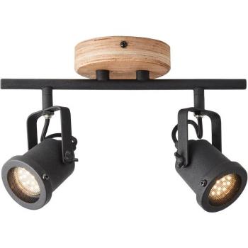 Inge Spot Tube 2 Flammes – Eclairage Intérieur Noir/Foncé