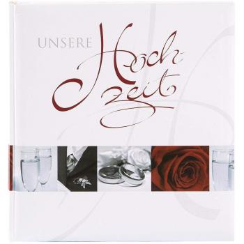 Goldesel Hochzeitsalbum 30×31 cm – 60 Blatt + 4 Laminierte Kunstdruckseiten