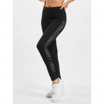 Urban Classic Striped Lace Leggings for Women