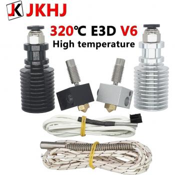 3D Drucker Teile 0,4/1,75mm E3D V6 Hotend Kit Hochtemperatur 320 Grad J-Kopf Extruder 12V 24V