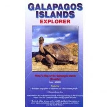 Galapagos Islands Explorer : Visitor's Map of the Galapagos Islands (Ecuador)