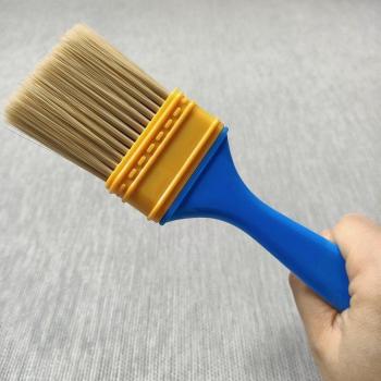 Blue Plastic Handle Tufted Nylon Car Cleaning Brush