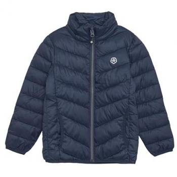 Giacca a Mezzo Stagione Quilted per Bimbi, Blu Navy
