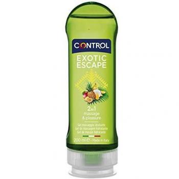 Control Exotic Escape 2 en 1 Gel de Masaje y Placer - 200 ml