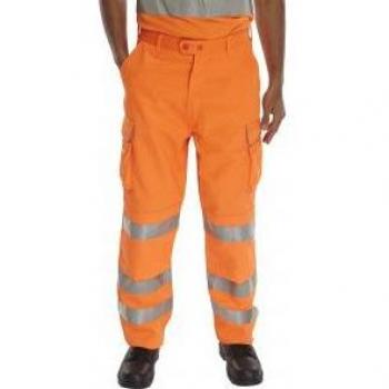 Beeswift Railspec Trousers Orange 44S