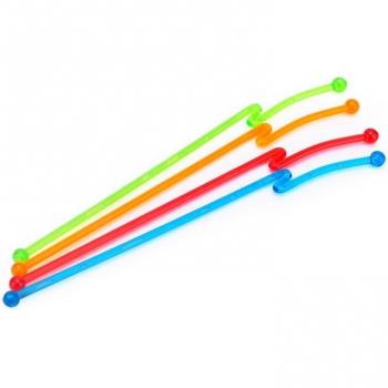 Acrylic Bar Cocktail Picks and Stirring Sticks Set - 80 Pcs