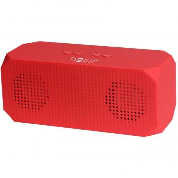 Altavoz Nevir Nvr821b Rojo Bluetooth Manos Libres Efecto Luz