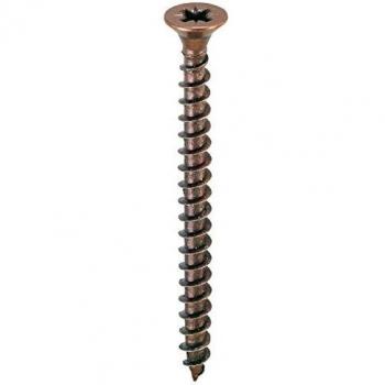 Ambrovit viti trucioari 3,5x20 mm testa svasata piana bronzee 1000 pezzi - Art. 05052 3,5x20 TG3
