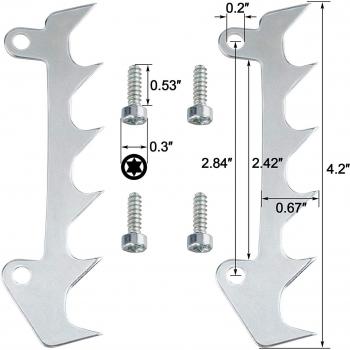 Púas de protección compatible con Stihl MS170, MS180, MS200, MS201, MS210, MS230, MS250