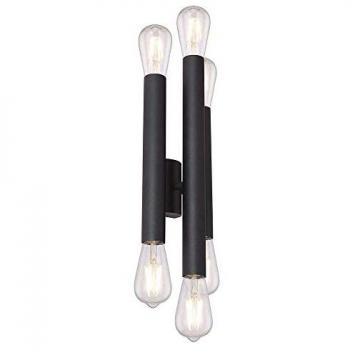 Luminaires Muraux Design Upod - 6 Ampoules - Noir