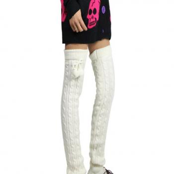 RANMO 65CM Harajuku Women Winter Boot Socks