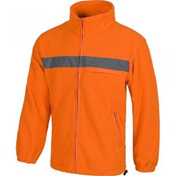 Workteam C4040 Buzo Polar Flúor Cuello Alto Visibilidad