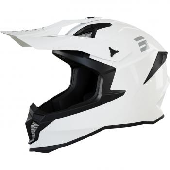 Casco de Motocross Shot Lite Solid 2.0 Blanco XL