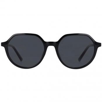 Oval Montura Completa Negra de Plástico con Gafas de Sol para Niños - SmartBuy
