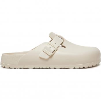 Birkenstock Male White 8 US Boston EVA Slippers