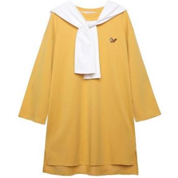 Sudadera Larga Algodón Embarazo Bordada Ardilla