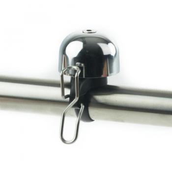 Cloche de vélo Widek mini-trombone chrome 35 mm