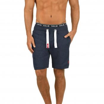 !Solid BennShorts Herren Sweatshorts Kurze Hose Jogginghose Fleece-Innenseite Kordel Regular Fit XL Insignia Blue Melange