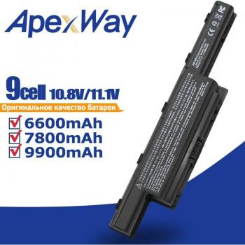 ApexWay 9 Cells 9900mAh Laptop Battery for Acer Aspire 5755G