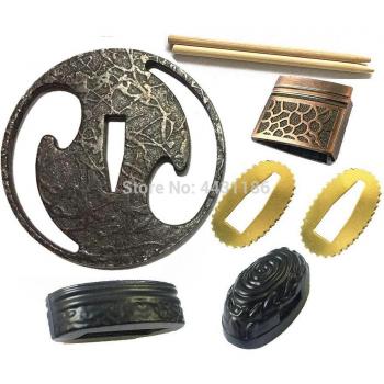 Juego de Accesorios para Espadas Japonesas