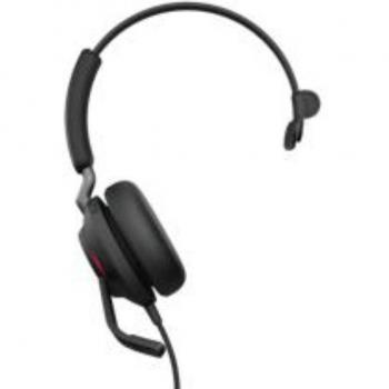 Jabra Evolve2 40 SE Monaural Wired Headset USB-C UC Version - Wired Headset with USB-C connectivity and monaural design, specifically designed for Unified Communication use