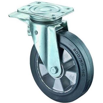 Roue pivotante 160 mm avec frein total 300 kg
