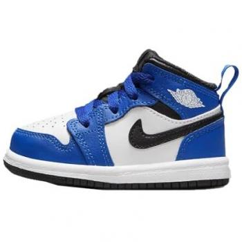 Jordan Aj1 Mid Unisex Zapatillas - Azul - Talla: 22 - Malla/sintético - Foot Locker Blue