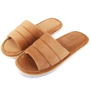 Pantoufles douces en coton pour hommes