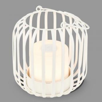 Briloner LED Desk Lamp 7279 – Cesta Metálica Blanca