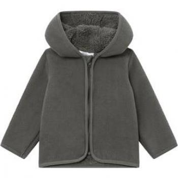 Giacca in pile grigio kuddel kindsgard