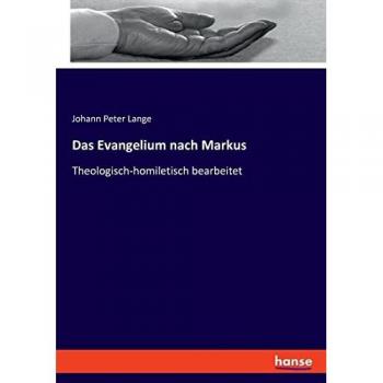 Lange, Johann Peter: Das Evangelium nach Markus